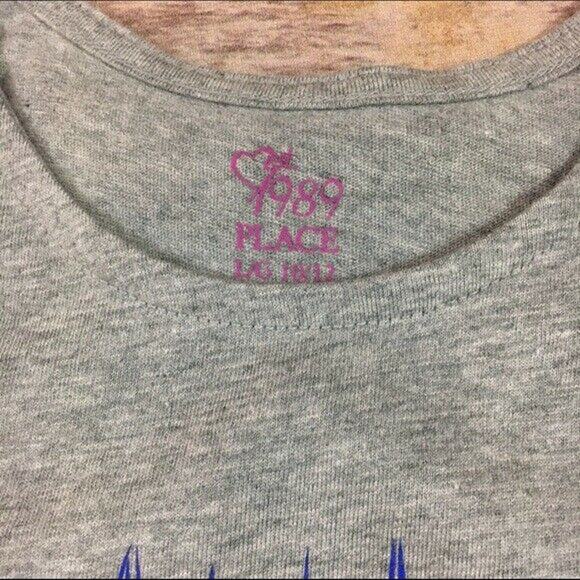 Children's‎ Place Girls Tank Top 10 12 Gray Tank Ribbon Friendship Bracelet NEW - Picture 3 of 5